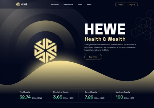 HEWE - A Health & Wealth Cryptocurrency