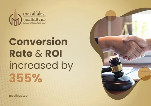 Conversion Rate & ROI increased by 355%.