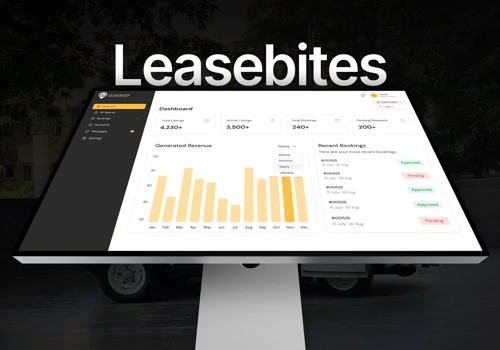 Leasebites - Space Rental Marketplace Website