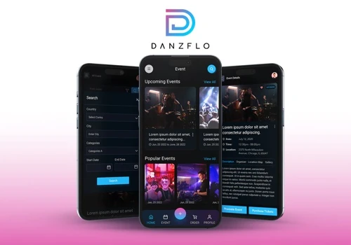 Mobile & Web App Development for Danzflo