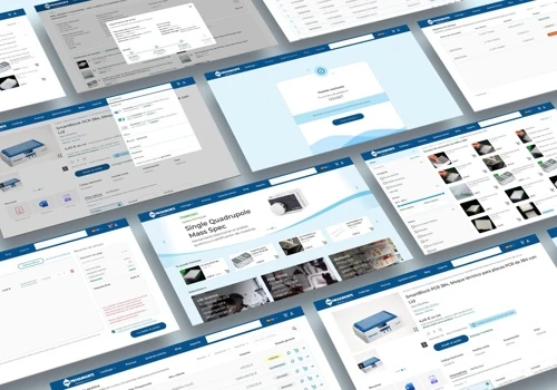 E-commerce platform integrated with Dynamics Busin