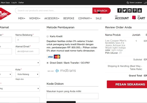 Lee Cooper (Magento)
