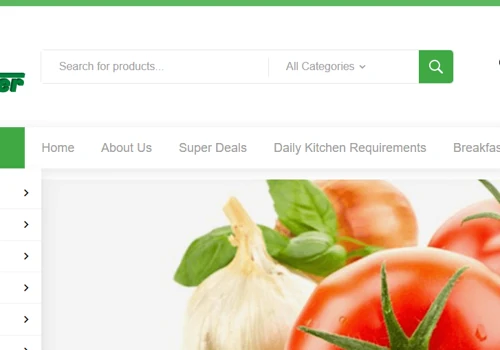 Multivendor Grocery Website and App