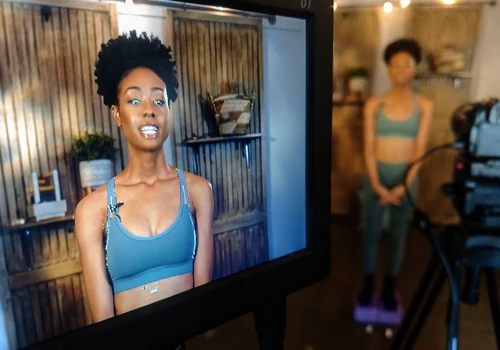 Production on yoga videos