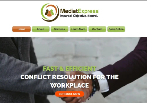 Online Mediation Company Website Design