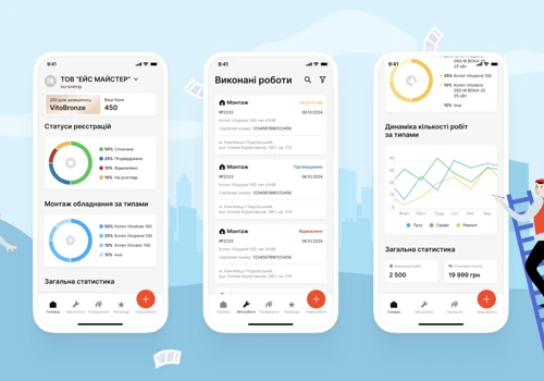 Viessmann Service Portal - Mobile app, PRM system