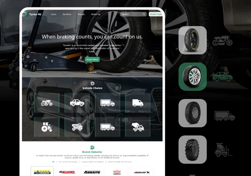 Web Based Tyre Aggregator Application