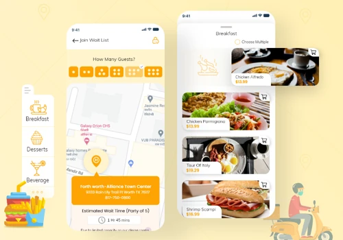 Food Ordering App UI & Development