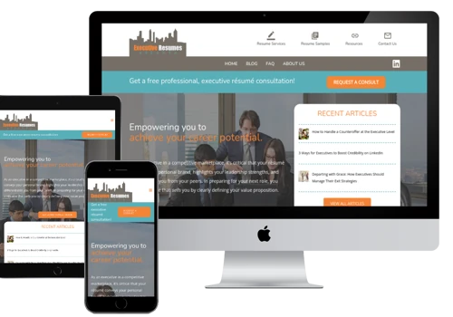 Resume Writing Service Website