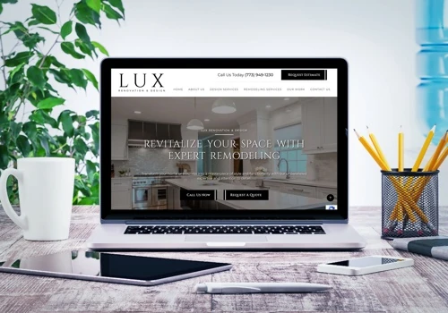 Lux Renovation & Design - New Website Design