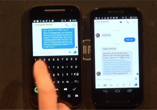 Sending peer to peer remittance using the Blockchain