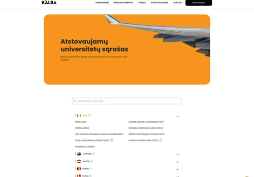 KALBA.lt - Custom Rebuild & UX Transformation