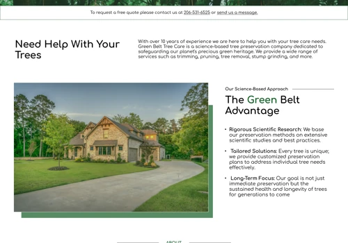 GreenBelt's Website