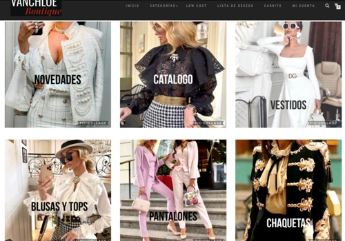 Online ecommerce clothing store