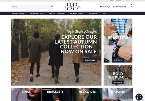 Custom WooCommerce Website for Men’s Fashion Brand