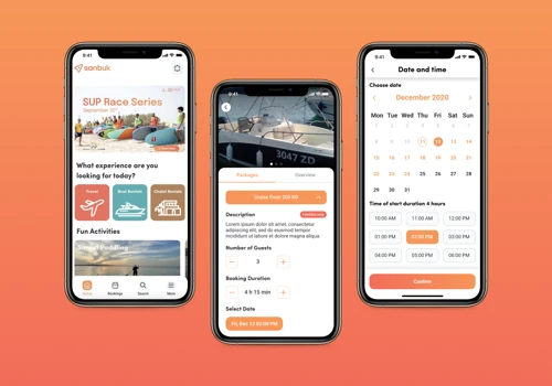 Sanbuk - Adventure and experience booking app