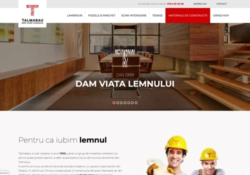 Website for Talmabau.ro