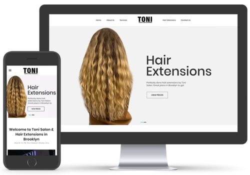 Hair Extensions Website