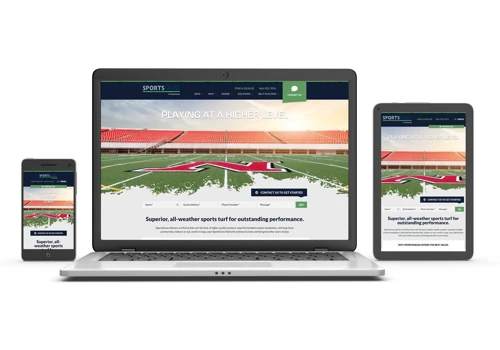 SportsGrass Custom Website and Marketing