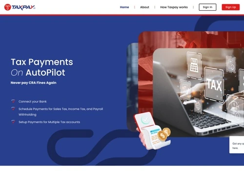 TAXPAY Website and Ongoing Maintenance
