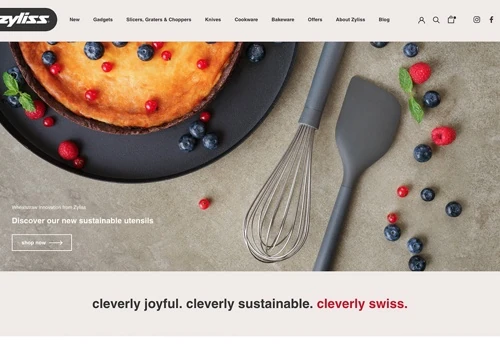 Zyliss Shopify E-Commerce Website Development