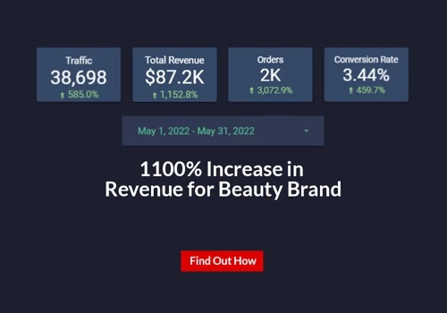 1100% Revenue Growth & 500% Conversion Rate Lift