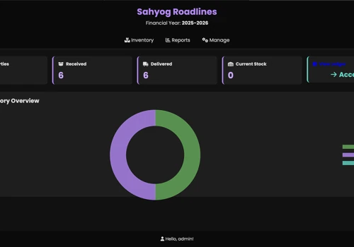 Tally App: Logistics & Inventory Management