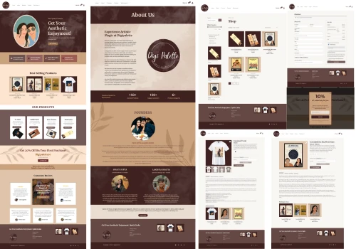 Digipalette Website Design
