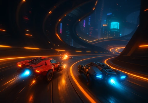 3D Hover Combat Racing - PC & Android