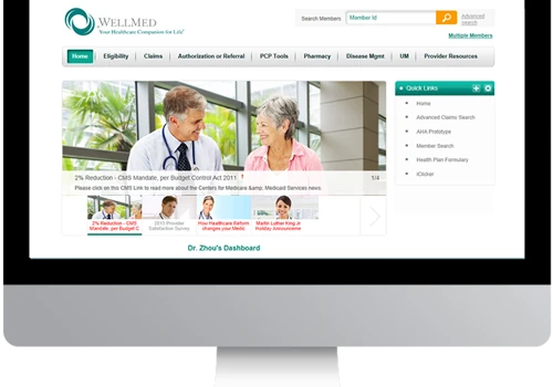 Web App: WellMed Medical Group