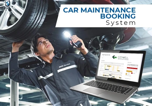 Car maintenance booking system