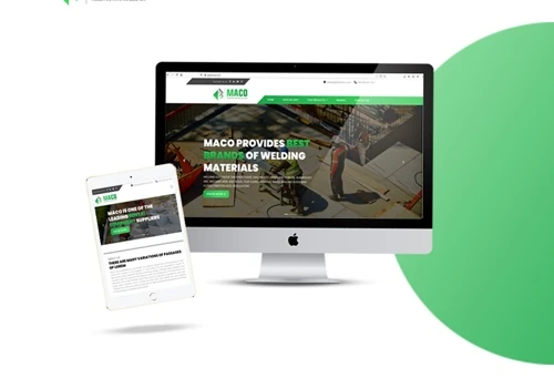 Web designing of MACO