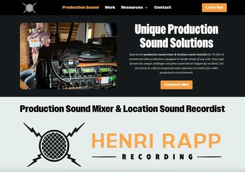 Henri Rapp Recording