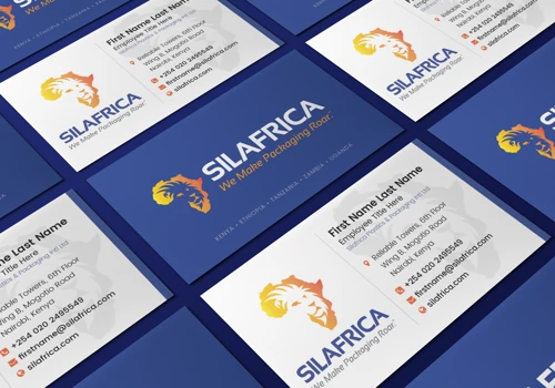 Silafrica Brand Stationary Design