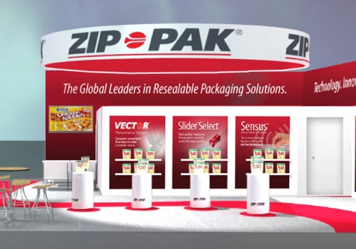 Zip-Pak Trade Show Booth Design