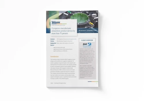 Cryogenics Streamlines Services with Dynamics 365