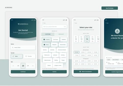 Telemedical App (Web App Development)