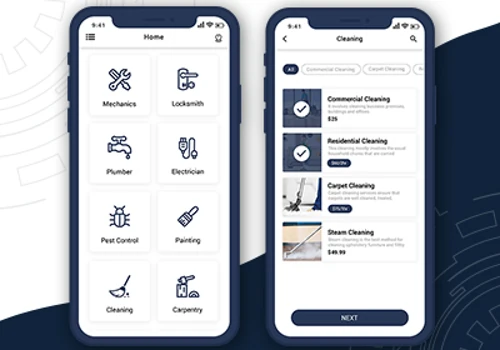 E - Services - All in One Service Offering App Solution