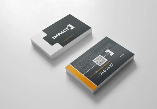 Carte d'affaire - Agnece IMPACT