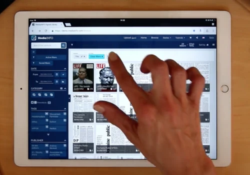complete Digital Library software solution for INTERACTIVE AND INTUITIVE viewing, browsing, searching, cataloging and sharing digitized content