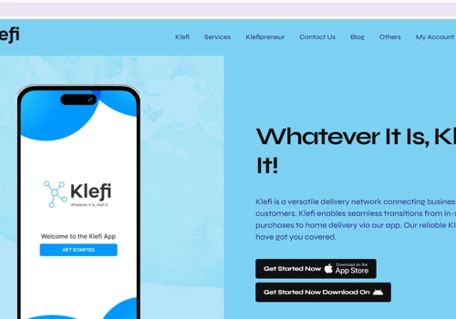 KLEFI | ANDROID & IOS SERVICE APP