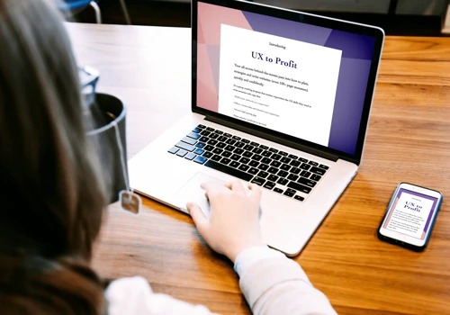 Long Form Sales Page - UX to Profit