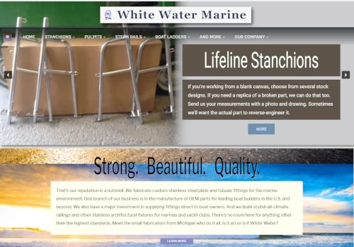 Website for whitewatermarineinc.com