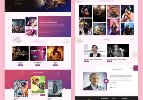 Event Website Design & Development