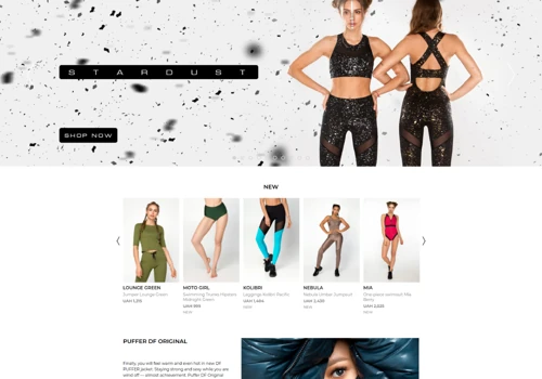 Sportswear shop - headless Magento 2 + PWA