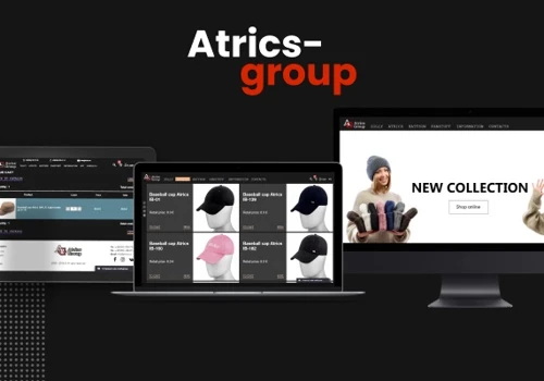 Atrics-group. Drupal8, eCommerce, VueJS, B2B, ERP