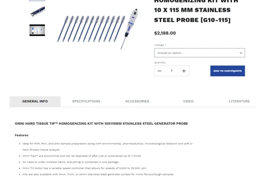 Omni International - Medical Device DTC w/ Magento