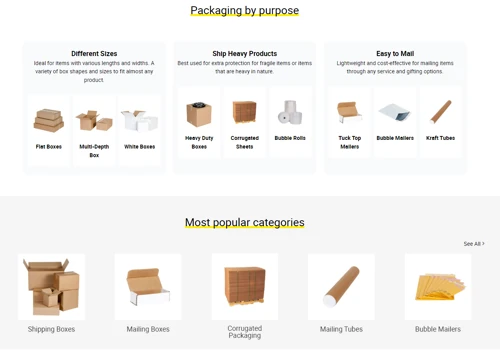 Packaging Price - Magento for DTC