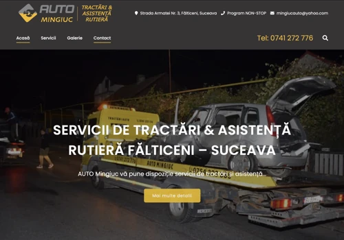 Car Towing Web Platform