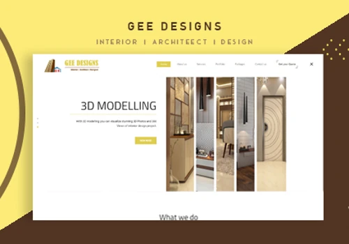 Architect Multiple Page Website